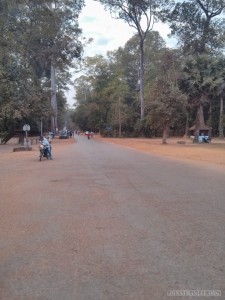 Angkor Archaeological Park - road