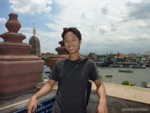 Bangkok - Wat Arun portrait