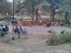 Battambang - bat cave watching