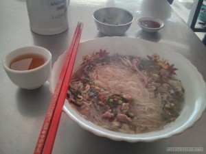 Battambang - noodles lunch