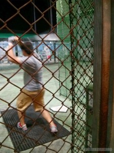 Batting cage - batting 2