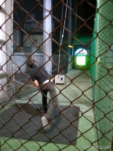 Batting cage - pitching 2