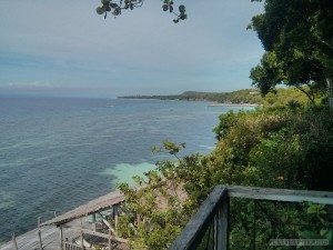 Bohol - bee farm dining room view