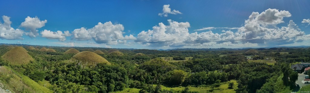 Bohol - panorama chocolate hills 1