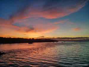 Bohol tour - sunset