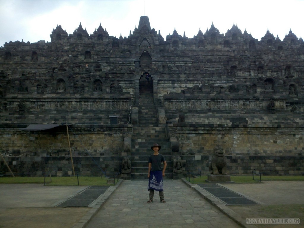 Borobudur - landscape portrait 2