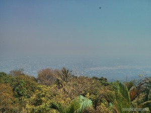 Chiang Mai - Wat Doi Suthep view from top