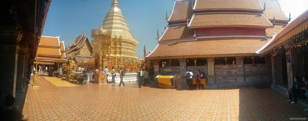 Chiang Mai - panorama Wat Doi Suthep