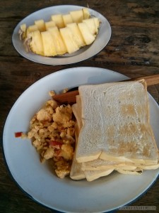 Chiang Mai trekking - breakfast