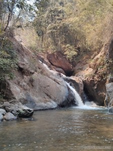 Chiang Mai trekking - day 1 waterfall 1