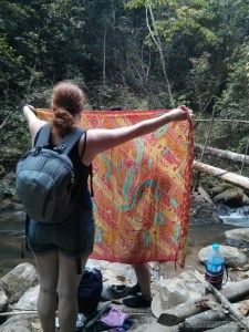 Chiang Mai trekking - getting changed