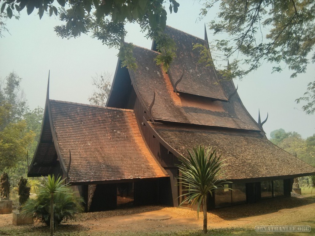 Chiang Rai - black house building 1