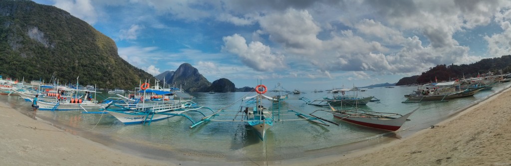 El Nido - panorama beach