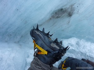 Fox Glacier - crampons