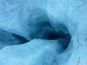 Fox Glacier - crevasse