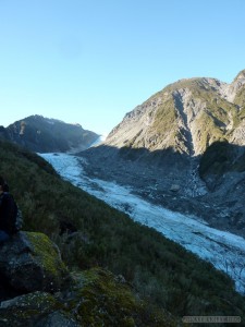 Fox Glacier - ice path