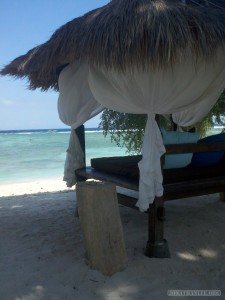 Gili Trawangan - beach lounge