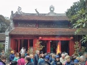 Hanoi - Ngoc Son Temple offerings