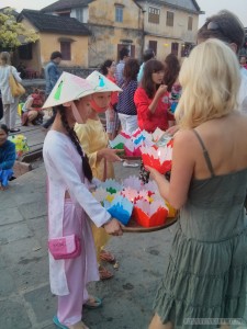 Hoi An - lantern merchants