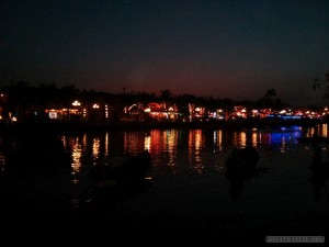 Hoi An - river at night 1