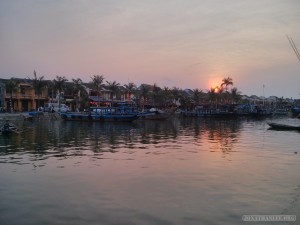 Hoi An - sunset 1