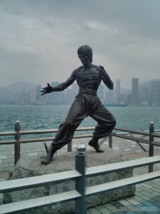 Hong Kong - Avenue of Stars Bruce Lee statue