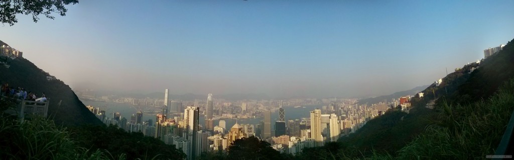 Hong Kong - Victoria peak panorama 2