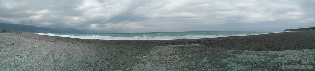 Hualien - coastline panorama