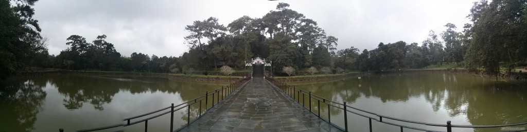 Hue - panorama Minh Mang tomb 2