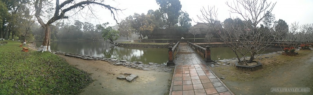 Hue - panorama Minh Mang tomb 3