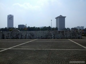 Jakarta - National Monument mural