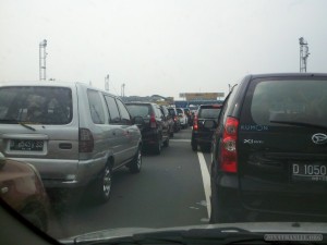 Jakarta - stuck in traffic