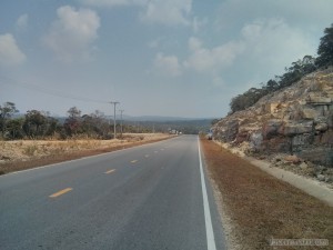 Kampot - Bokor mountain road 2