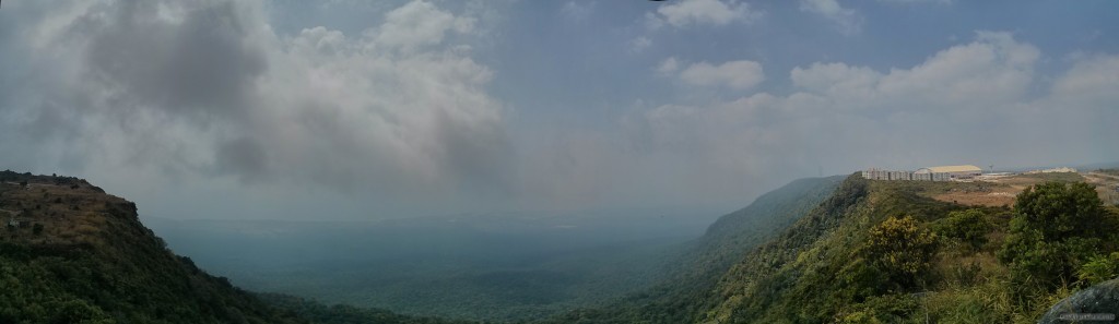 Kampot - panorama Bokor mountain view 2