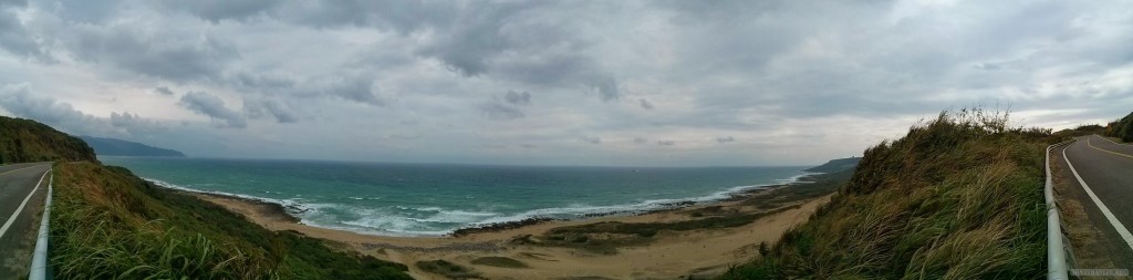 Kenting - panorama east coast road