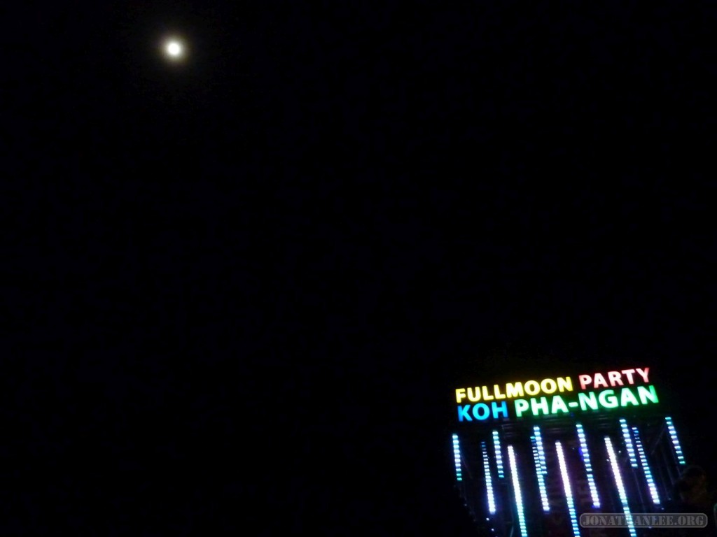 Koh Phangan - Full Moon logo and moon