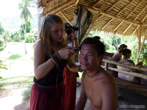 Koh Tao - haircut