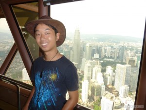 Kuala Lumpur - KL Tower top portrait 2