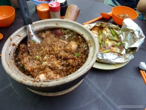 Kuala Lumpur - claypot chicken and rice