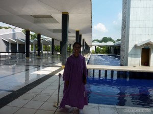 Kuala Lumpur - national mosque portrait