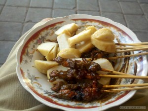 Kuta Bali - satay ayam