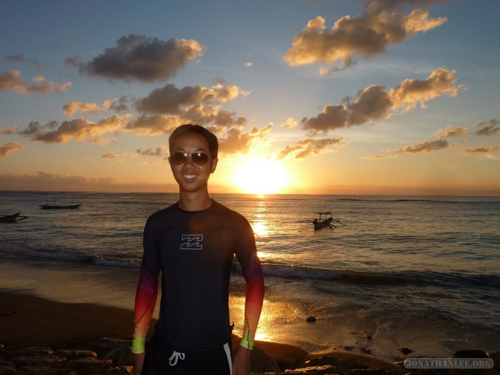 Kuta Bali - sunset portrait