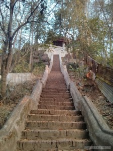 Luang Prabang - Mount Phousi stairs up