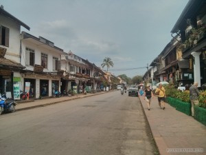 Luang Prabang - city view main street