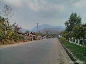 Luang Prabang - city view outskirts