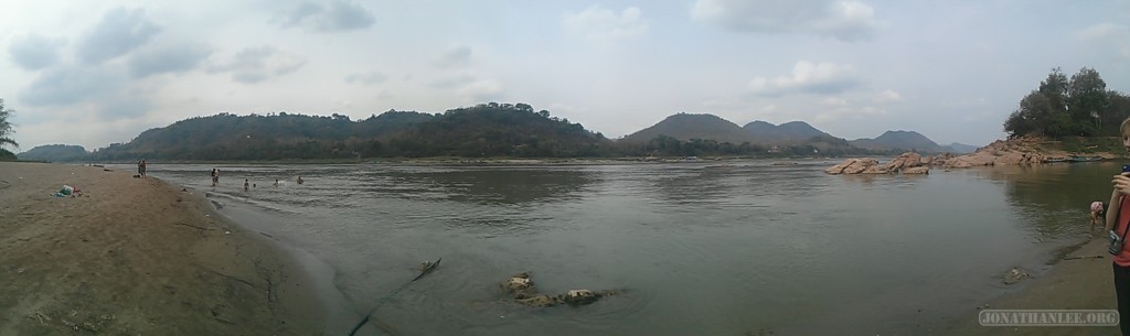 Luang Prabang - panorama river view 2