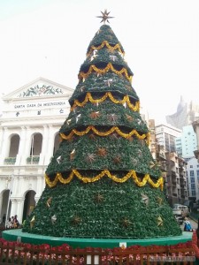 Macau - sad christmas tree