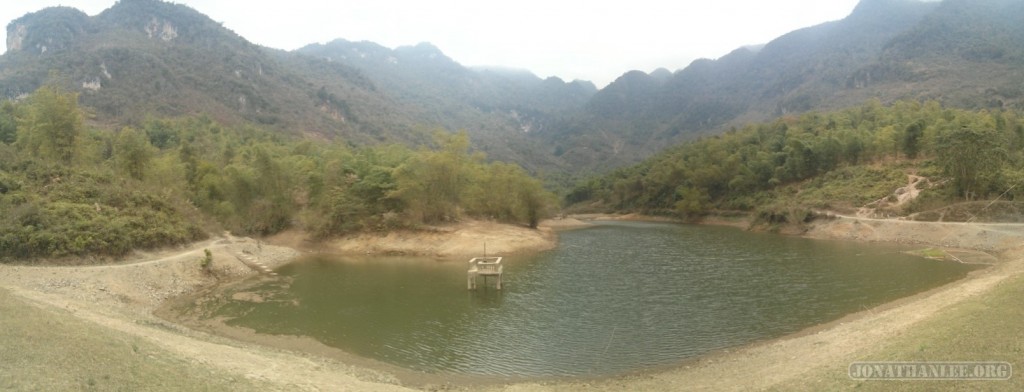 Mai Chau - panorama lake