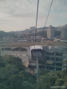 Maokong - gondola leaving station