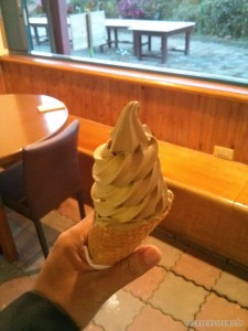 Maokong - green tea ice cream